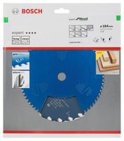 Bosch Accessoires Cirkelzaagblad expert for Wood 184x20x2.6/1.6x24 T - 2608644038