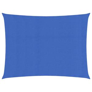 Zonnezeil 160 g/m 2,5x3,5 m HDPE blauw