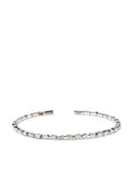 Suzanne Kalan bracelet torque Fireworks en or blanc 18ct orné de diamants - Argent - thumbnail