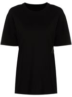 Alexander Wang t-shirt en coton à logo contrastant - Noir - thumbnail