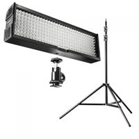 Walimex LED Video Light apparatuurset voor fotostudio Zwart - thumbnail