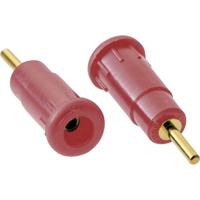 Schnepp BU 2800/RT Veiligheids-labconnector, female Bus, inbouw Stift-Ø: 2 mm Rood 1 stuk(s)