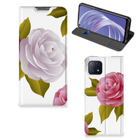 OPPO A73 5G Smart Cover Roses - thumbnail