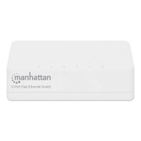 Manhattan 560672 netwerk-switch Unmanaged Fast Ethernet (10/100) Wit - thumbnail