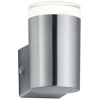 LED Tuinverlichting - Tuinlamp - Trion Arinat - Wand - 4W - Warm Wit 3000K - Rond - Mat Nikkel - Aluminium