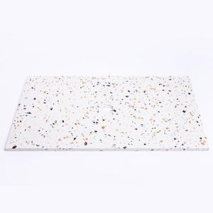 Adema Tops Topblad - 80.5x1.8x46cm - 1 afvoer - zonder kraangaten - Terrazzo SW915229