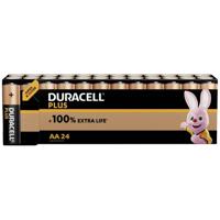 Duracell Plus Power AA batterij (penlite) Alkaline 1.5 V 24 stuk(s) - thumbnail