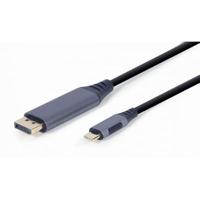 GEMBIRD USB-kabel, type C op display, space, grijs, 1,8 m, CC-USB3C-DPF-01-6