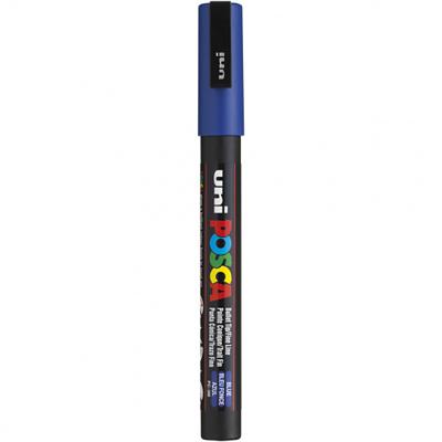 Posca verfmarker PC-3M lijndikte 0,9 - 1,3 mm blauw Posca verfmarker PC-3M lijndikte 0,9 - 1,3 mm blauw