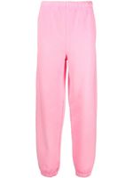 ERL pantalon de jogging molletonné à logo en relief - Rose