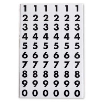 Soho etiketten 0 9 8 mm papier zwart 2 vellen á 60 stuks Soho etiketten 0 9 8 mm papier zwart 2 vellen á 60 stuks