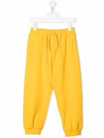 Dolce & Gabbana Kids pantalon de jogging à logo embossé - Jaune - thumbnail