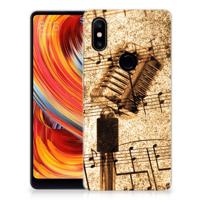 Xiaomi Mi Mix 2s Siliconen Hoesje met foto Bladmuziek