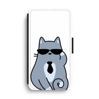 Cool cat: iPhone XS Max Flip Hoesje - thumbnail