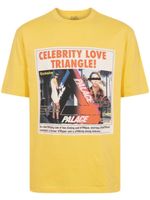 Palace t-shirt Love Triangle - Jaune