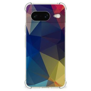 Google Pixel 8 Shockproof Case Polygon Dark