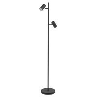 Ylumen Vloerlamp Burgos 2 lichts H 142 cm zwart