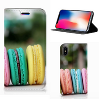 Apple iPhone X | Xs Flip Style Cover Macarons