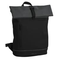 Daniel Ray Waterproof Rolltop Rugzak 15.6&apos;&apos; Hampton Black/LT Grey - thumbnail