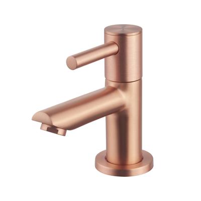 Toiletkraan Wiesbaden Amador KIWA Rond Geborsteld Koper