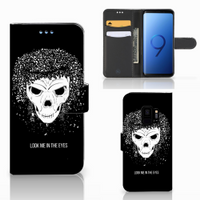 Telefoonhoesje met Naam Samsung Galaxy S9 Skull Hair