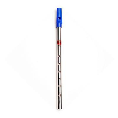 Generation Flageolet 6583 tin whistle D nikkel blauw mondstuk