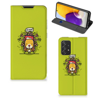 Samsung Galaxy A72 (5G/4G) Magnet Case Doggy Biscuit - thumbnail