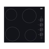 Beko HIC 64100 Keramische inbouwkookplaat Zwart