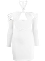 Amazuìn robe Romy à découpes - Blanc