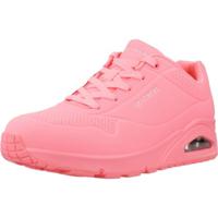 Skechers Uno - Stand On Air gymschoenen voor meisjes en jongens, Roze, 40 EU