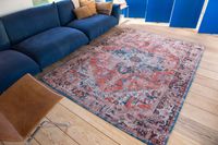 Louis de Poortere - 8703 Antiquarian Classic Brick - 240x340 cm Vintage Vloerkleed