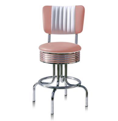 Barkruk Retro BS-28-66CB Zacht Roze 66 cm Barkruk Retro BS-28-66CB Zacht Roze 66 cm