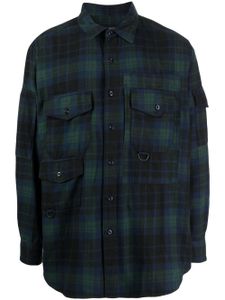 Engineered Garments chemise en flanelle - Vert