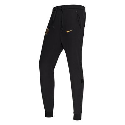 Inter Trainingsbroek Dri-FIT Fleece - Zwart/Goud