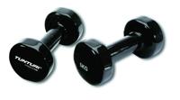 Tunturi Unisex – dumbbells voor volwassenen, vinylcoating, zwart, 5 kg