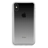 Musketon Halftone: iPhone XS Transparant Hoesje