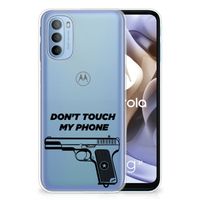 Motorola Moto G31 | G41 Silicone-hoesje Pistol DTMP - thumbnail