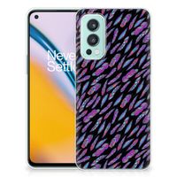 OnePlus Nord 2 5G TPU bumper Feathers Color - thumbnail