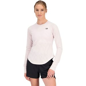 New Balance Q Speed Jacquard Longsleeve Dames