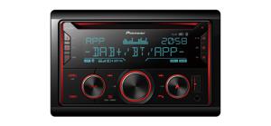 Pioneer FH-S820DAB Autoradio dubbel DIN DAB+ tuner, Bluetooth handsfree, AppRadio