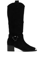 Senso bottes Rayana à bout contrastant - Noir