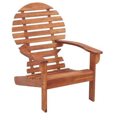 vidaXL Stoel Adirondack massief acaciahout vidaXL Stoel Adirondack massief acaciahout