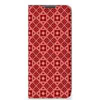 Nokia G50 Hoesje met Magneet Batik Rood - thumbnail