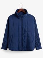 Shawl Collar Casual Plain Fleece Coat