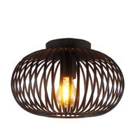 Curvato zwart plafondlamp 30cm