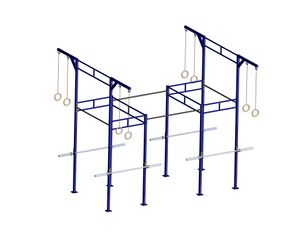 PTessentials Heavy Duty Crossfit Rig V24 - Blue Coloured Rig