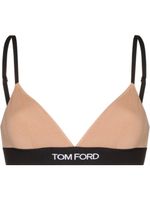 TOM FORD soutien-gorge à bande logo - Rose