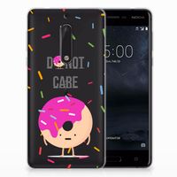 Nokia 5 Siliconen Case Donut Roze