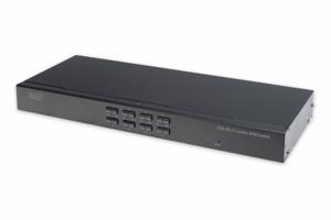 Digitus DS-23200-2 KVM-switch 8 poorten VGA PS/2, USB 1280 x 1024 Pixel, 1920 x 1200 Pixel