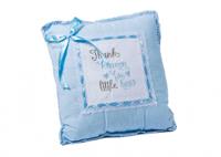 Gamberritos decoratiekussen Thank Heaven 30 cm blauw
